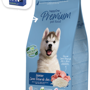 Ração Cão Júnior Carne Fresca HappyOne Premium