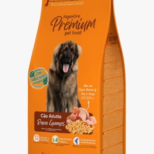 ração cães raças grandes carne fresca