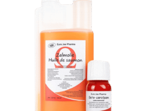 Óleo de Salmão com Beta-Caroteno para Cães — Pack 3×1L + Bico Doseador